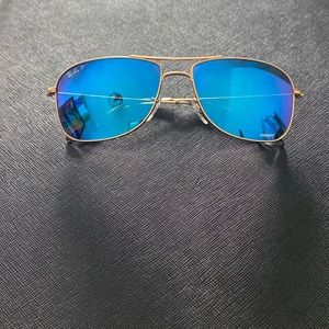 Ray-Ban aviator chromance gold frame